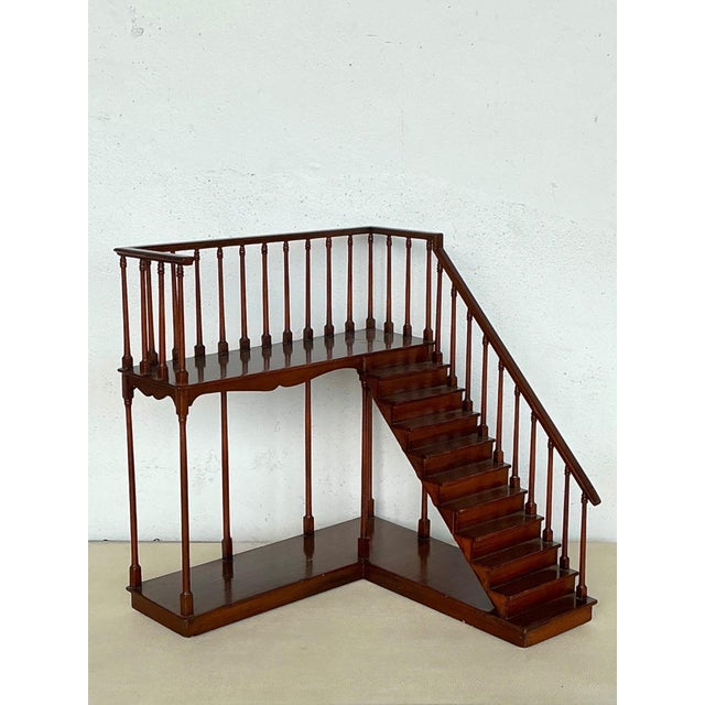 Vintage Wooden Staircase Architectural Model For Sale - Image 16 of 17