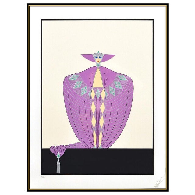 Message us to inquire about custom framing options! (Included for free with every purchase) The artwork here, "La...