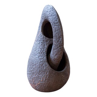 Danish Stoneware Sculpture For Sale