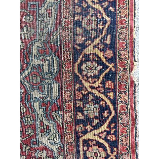 Sarouk Ferahan Rug, 1890s For Sale - Image 9 of 18