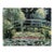 Framed Japanese Footbridge Needlepoint Based on Claude Monet’s Painting For Sale