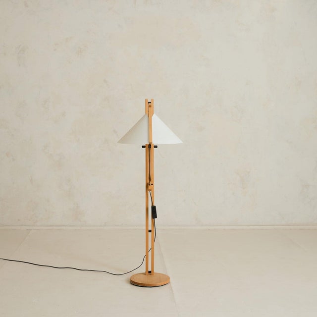 1970s Danish Scandinavian Modern Floor Lamp Attributed to Domus, 1970s For Sale - Image 5 of 11