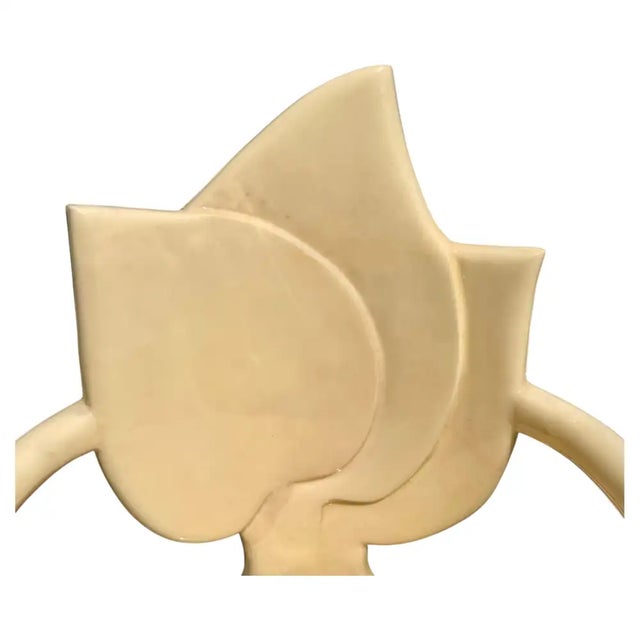 Animal Skin Sculptural Goatskin Armchair Rhubarb Chair by Enrique Garcel, Mid-Century Modern For Sale - Image 7 of 11