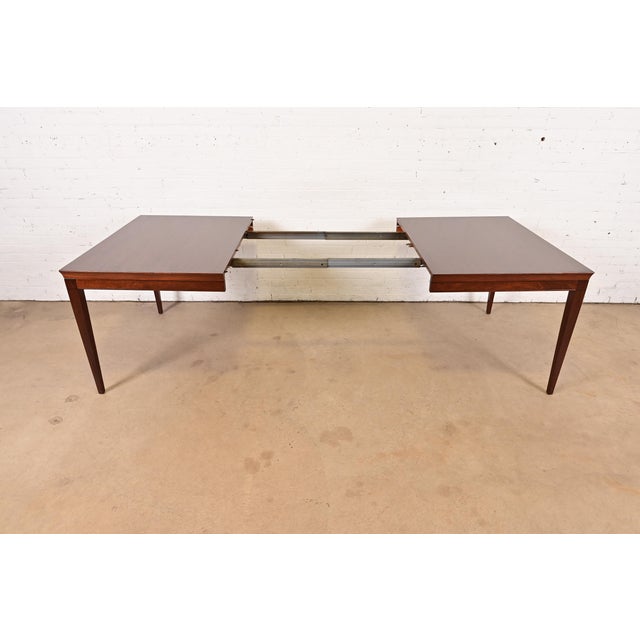 Drexel French Regency Louis XVI Mahogany Extension Dining Table, Newly Refinished For Sale In South Bend - Image 6 of 15