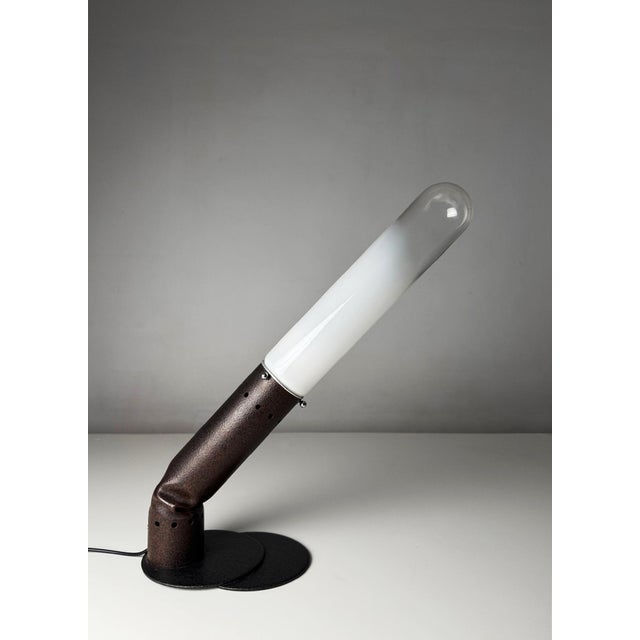 Vintage Italian Space Age Murano Glass Lamp by Carlo Nason, 1970s For Sale - Image 6 of 11
