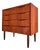 Teak Chest of Drawers with Lock, Denmark, 1960s For Sale