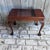 Mid 20th Century Antique Chippendale-Style Mahogany Vitrine / Display Table on Ball-and-Claw Feet For Sale - Image 5 of 13