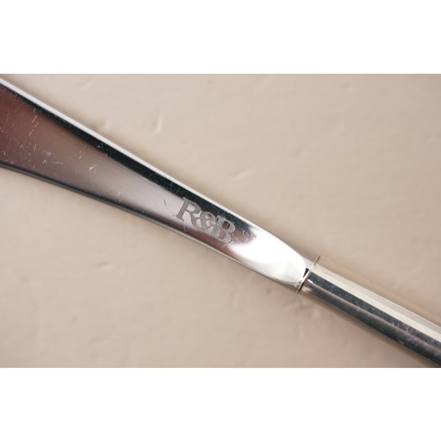 Edo Japanese Cuisine Gourmet Cutlery Set by Bibs Hosak-Robb for Robbe & Berking, 1980s, Set of 24 For Sale - Image 10 of 18