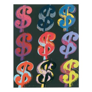 Andy Warhol, $9 (On Black), Digital Print For Sale