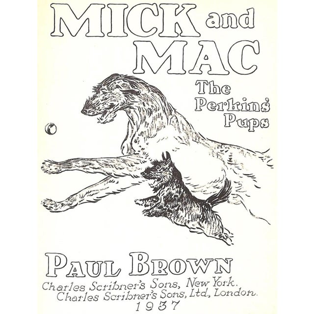 Traditional "Mick and Mac: The Perkins' Pups" 1937 Brown, Paul For Sale - Image 3 of 13