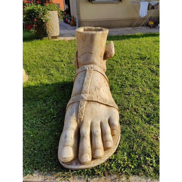 Unknown, Foot of Mercury, 18th Century, Greek Thassos Marble For Sale - Image 4 of 17