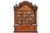 English Antique Salesman Sample English Walnut Secretary Bookcase For Sale - Image 3 of 18
