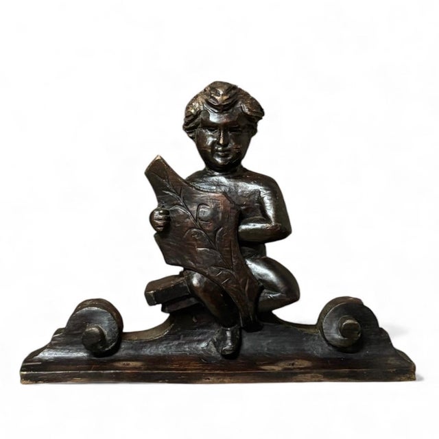 Italian Carved Sculpture, 1780s For Sale - Image 11 of 11
