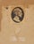 Brown Antique Framed Wax Portrait Reliefs of Mr. And Mrs. Blaauw, 19th Century, Set of 2 For Sale - Image 8 of 13
