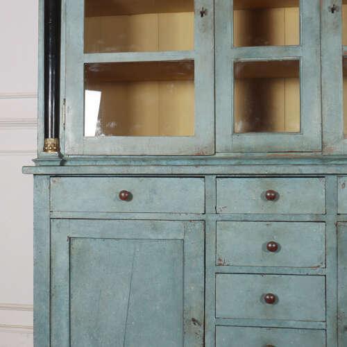 Early 19th Century Dutch Painted Cabinet For Sale - Image 3 of 14