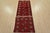 Turkmen Runner 2’7” X 9’2” Red Wool Vintage Tribal Hand-Knotted Oriental Rug For Sale - Image 11 of 12