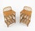 Mid-Century Bedside Tables in Bamboo and Rattan, Italy, 1960s, Set of 2 For Sale - Image 4 of 18