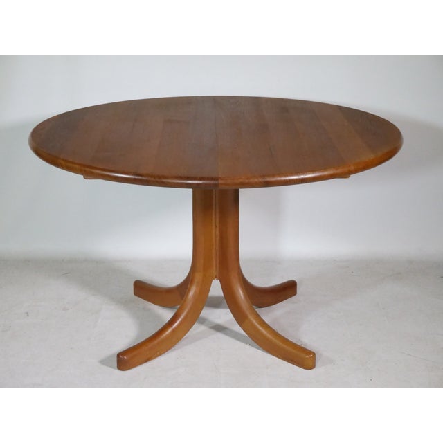Danish Teak Extendable Dining Table, 1960s For Sale - Image 6 of 11