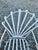 French Vintage Forged Iron French Garden Chair For Sale - Image 3 of 11