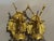 Metal Late 20c French Louis XVI Gilt Bronze Wall Lamps / Sconces - 2 PCS For Sale - Image 7 of 17