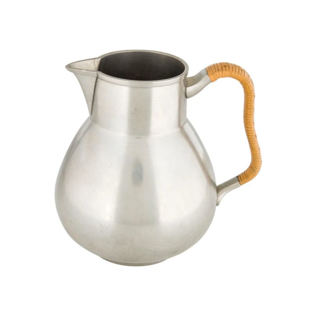 Mid-Century Modern 1930s Danish Art Deco Pewter Tea Service by Just Andersen For Sale - Image 3 of 6
