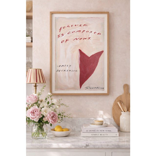 Forever is Composed of Nows - Emily Dickinson This piece is part of the Art of Living April 2026 - collection by Tatiana...