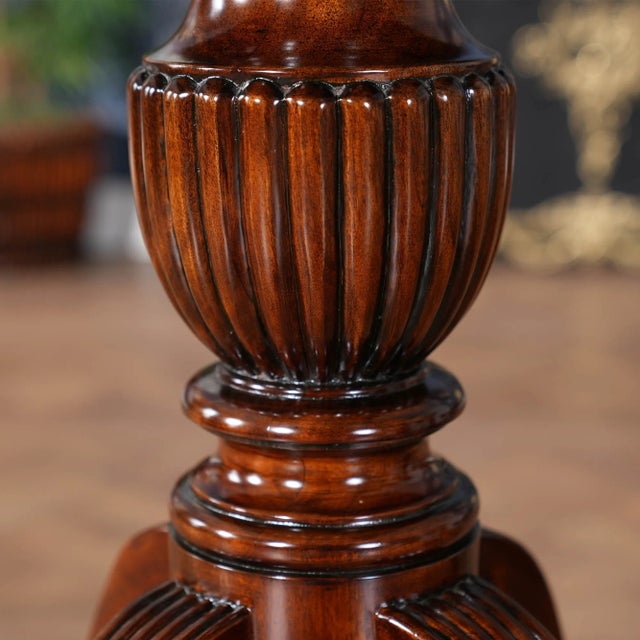 Brown Niagara Furniture Classic Mahogany Dining Table For Sale - Image 8 of 10