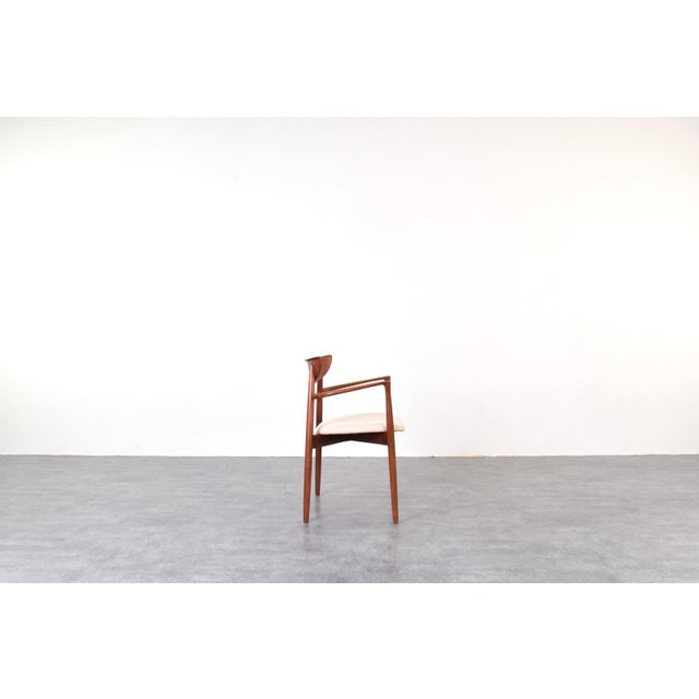 Mid-Century Modern Mid-Century Modern Teak Armchair by Harry Østergaard for Randers Møbelfabrik, 1960s For Sale - Image 3 of 14