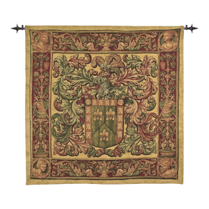 Arms of Nagera Loom Woven Tapestry - 125 X 125 Cm (4'1" X 4'1") - Requires Rod Size 4