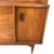 Wood Vintage Mid-Century Modern Walnut Hutch Cabinet With Open Display Shelving For Sale - Image 7 of 18