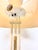 One multi-adjustable floor lamp from the 1980s, dimmable via two knobs on the lamp base, four lights, E27 sockets, one...
