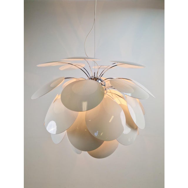 White Discocó Pendant Lamp by Christophe Mathieu for Marset, 2000s For Sale - Image 11 of 18