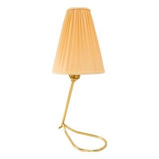 Table Lamp with Fabric Shade by Rupert Nikoll, Vienna, Austria, 1960s For Sale