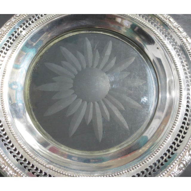 Mid-Century Modern Whiting Sterling Silver Lemon Slice Dish For Sale - Image 3 of 8