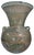 Handblown Mosque Glass Lamp with Gilded with Arabic Calligraphy in the style of Mameluke, 1880s For Sale