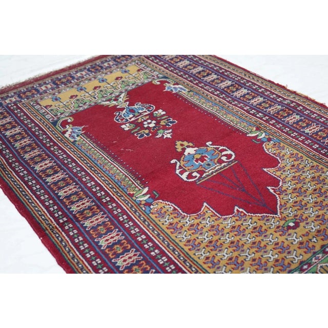 Textile Bokhara Rug 2'7'' X 4'3'' For Sale - Image 7 of 10