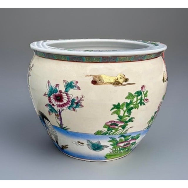 Mid 20th Century Mid 20th Century Fish Bowl Planter For Sale - Image 5 of 10