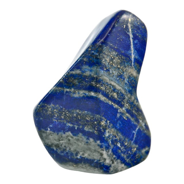 Carved Blue Lapis Stone For Sale