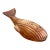 Vintage Carved Wood Whale Sculpture For Sale