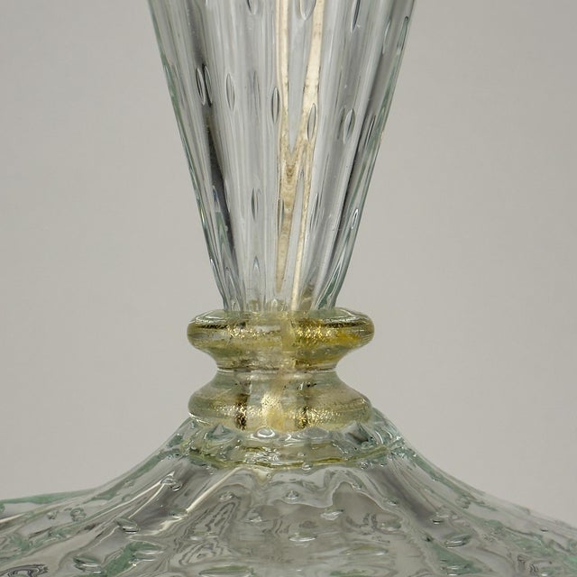 Murano Glass Table Lamp from Barovier and Toso, Italy, 1980s For Sale - Image 13 of 18
