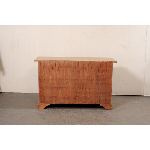 Camel Mid 20th Century Italian Two Door Buffet Cabinet For Sale - Image 8 of 11