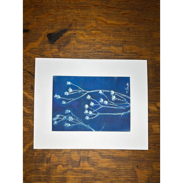 An original acrylic monoprint inspired by the quiet beauty and intricate patterns of the natural world. Created by hand...