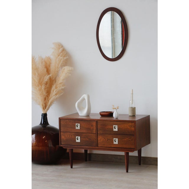 Wood Vintage Scandinavian Chest of Drawers, 1960 For Sale - Image 7 of 15