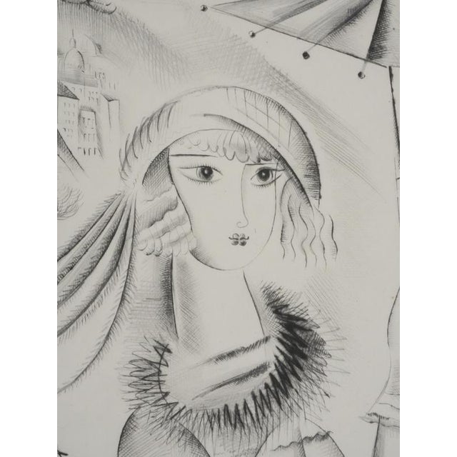 Mily Possoz, The Parisian Woman, Original Signed Engraving For Sale - Image 5 of 10