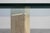 1970s Mid‑Century Italian Dining Table with Glass Top and Travertine Base, 1970s For Sale - Image 5 of 11