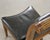 Set of Six Michael Taylor Regency Style Leather Dining Chairs For Sale - Image 9 of 18