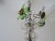 French French Green Flower Ball Crystal Prisms Maison Baguès Style Chandelier, 1920s For Sale - Image 3 of 11