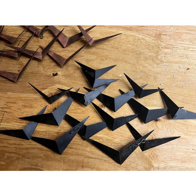 1950s Poul Cadovious Style MidCentury Modern Metal Wall Hanging Chairish