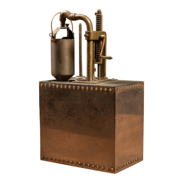 Circa 1920 s.f. Bowser Functional Metal Pump Salesman Sample For Sale