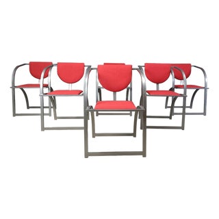 Sinus Dining Chairs by KFF, 1990s, Set of 6 For Sale